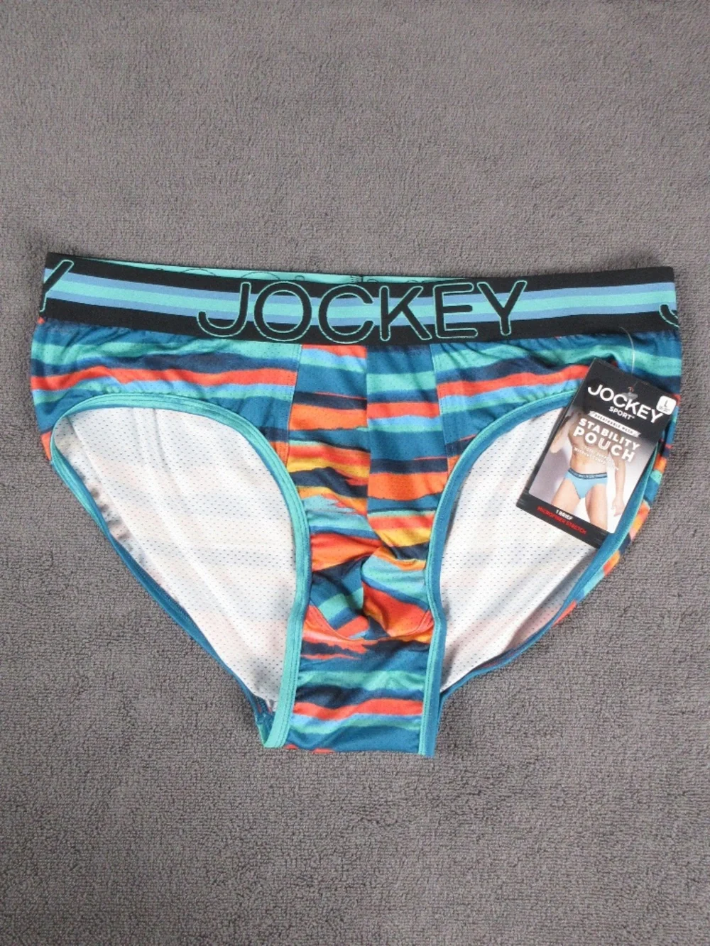 Men's Jockey Sport microfiber mesh stretch brief